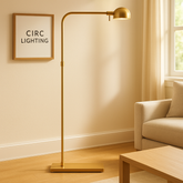 Osborne Dome Shade Task Floor Lamp